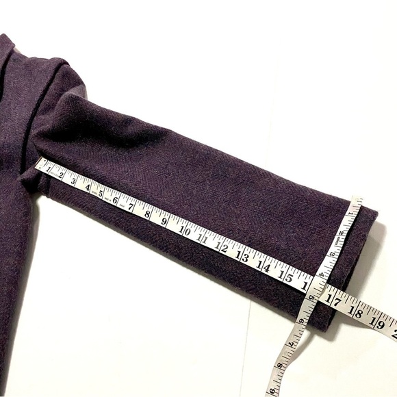 Madeleine Wool Blazer Jacket Herringbone Size 36 6/8 - Picture 15 of 16